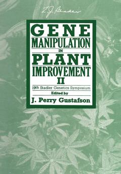 Couverture de l’ouvrage Gene Manipulation in Plant Improvement II