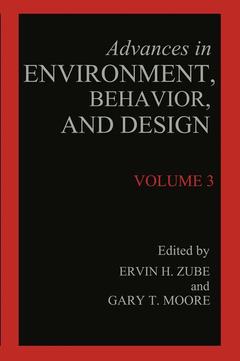 Couverture de l’ouvrage Advances in Environment, Behavior, and Design