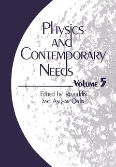 Couverture de l’ouvrage Physics and Contemporary Needs