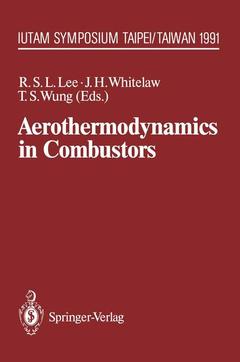 Couverture de l’ouvrage Aerothermodynamics in Combustors