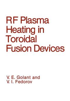 Couverture de l’ouvrage RF Plasma Heating in Toroidal Fusion Devices