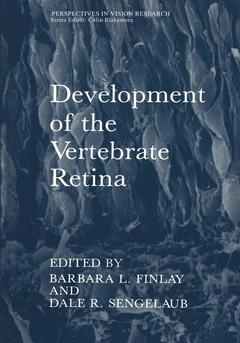 Couverture de l’ouvrage Development of the Vertebrate Retina