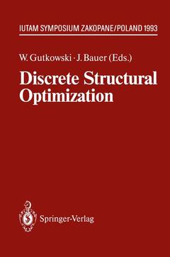 Couverture de l’ouvrage Discrete Structural Optimization
