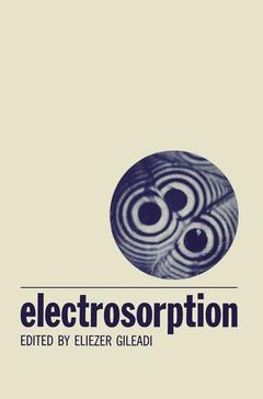 Couverture de l’ouvrage Electrosorption