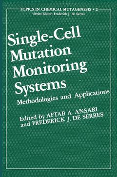Couverture de l’ouvrage Single-Cell Mutation Monitoring Systems