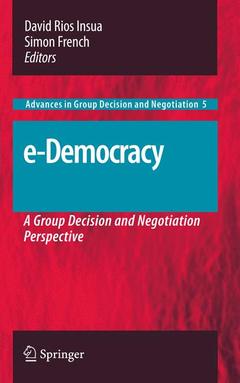 Couverture de l’ouvrage e-Democracy