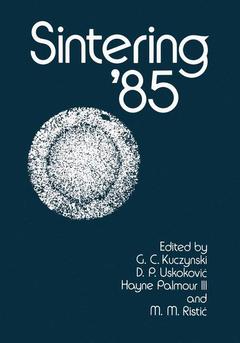 Cover of the book Sintering'85