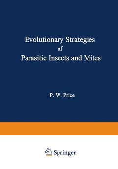 Couverture de l’ouvrage Evolutionary Strategies of Parasitic Insects and Mites
