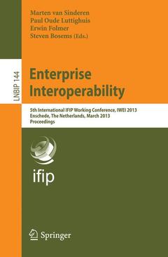 Couverture de l’ouvrage Enterprise Interoperability