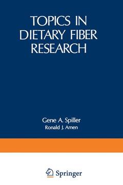 Couverture de l’ouvrage Topics in Dietary Fiber Research