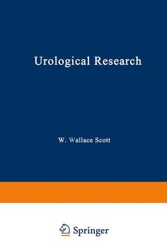 Couverture de l’ouvrage Urological Research