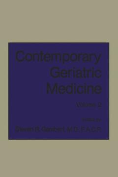 Couverture de l’ouvrage Contemporary Geriatric Medicine