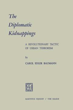 Couverture de l’ouvrage The Diplomatic Kidnappings