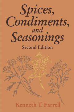 Couverture de l’ouvrage Spices, Condiments and Seasonings