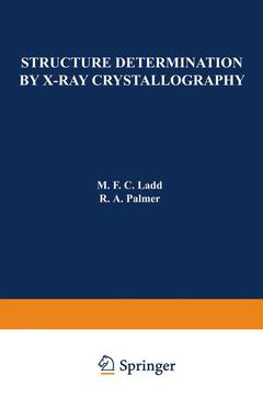 Couverture de l’ouvrage Structure Determination by X-Ray Crystallography