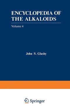 Cover of the book Encyclopedia of the Alkaloids
