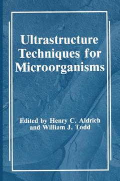 Couverture de l’ouvrage Ultrastructure Techniques for Microorganisms