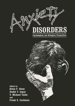 Cover of the book Anxiety Disorders