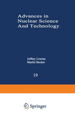 Couverture de l’ouvrage Advances in Nuclear Science and Technology