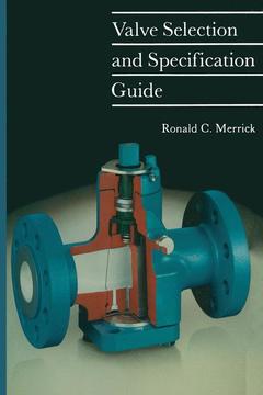 Cover of the book Valve Selection and Specification Guide