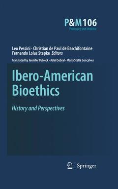 Couverture de l’ouvrage Ibero-American Bioethics