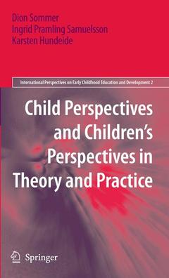 Couverture de l’ouvrage Child Perspectives and Children's Perspectives in Theory and Practice