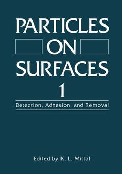 Couverture de l’ouvrage Particles on Surfaces 1
