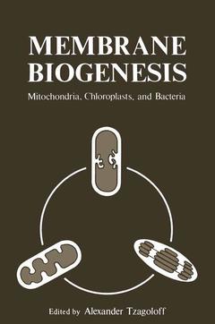 Cover of the book Membrane Biogenesis