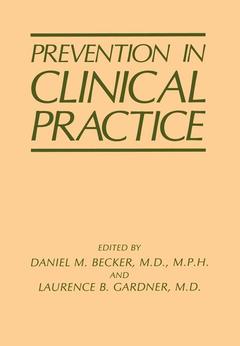 Couverture de l’ouvrage Prevention in Clinical Practice