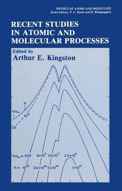 Couverture de l’ouvrage Recent Studies in Atomic and Molecular Processes