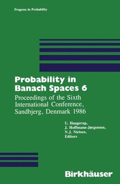 Cover of the book Probability in Banach Spaces 6