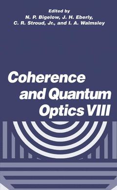 Couverture de l’ouvrage Coherence and Quantum Optics VIII