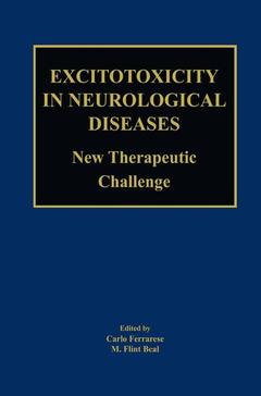 Cover of the book Excitotoxicity in Neurological Diseases