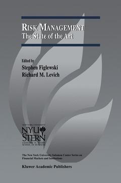 Cover of the book Risk Management: The State of the Art