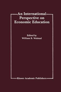 Couverture de l’ouvrage An International Perspective on Economic Education