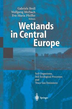 Couverture de l’ouvrage Wetlands in Central Europe