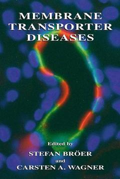 Couverture de l’ouvrage Membrane Transporter Diseases