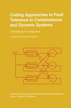 Couverture de l’ouvrage Coding Approaches to Fault Tolerance in Combinational and Dynamic Systems