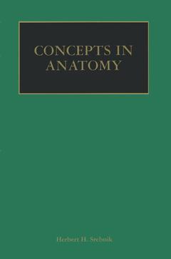 Couverture de l’ouvrage Concepts in Anatomy