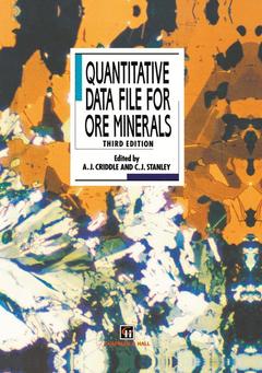 Couverture de l’ouvrage Quantitative Data File for Ore Minerals