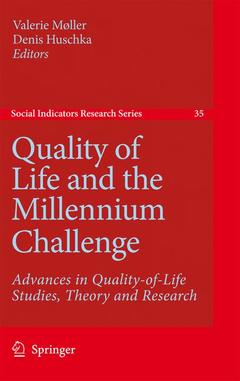 Couverture de l’ouvrage Quality of Life and the Millennium Challenge