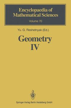 Couverture de l’ouvrage Geometry IV