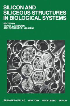 Couverture de l’ouvrage Silicon and Siliceous Structures in Biological Systems