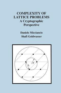 Couverture de l’ouvrage Complexity of Lattice Problems