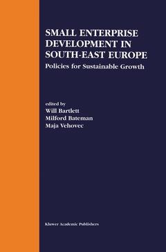 Couverture de l’ouvrage Small Enterprise Development in South-East Europe