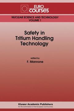 Couverture de l’ouvrage Safety in Tritium Handling Technology