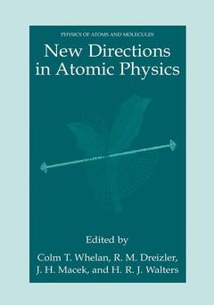 Couverture de l’ouvrage New Directions in Atomic Physics