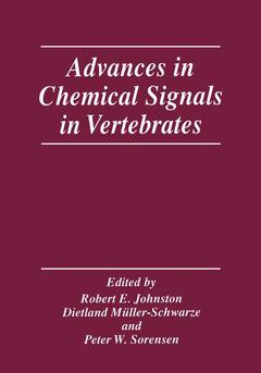 Couverture de l’ouvrage Advances in Chemical Signals in Vertebrates