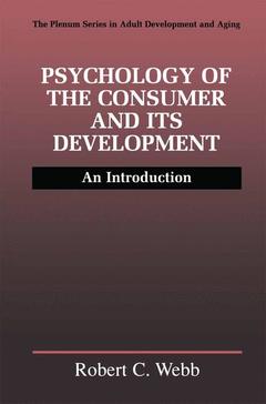 Cover of the book Psychology of the Consumer and Its Development