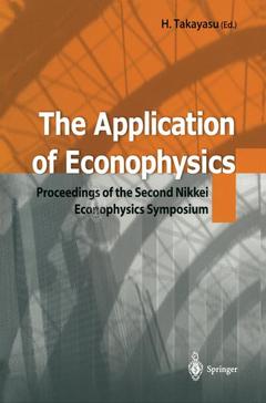 Couverture de l’ouvrage The Application of Econophysics